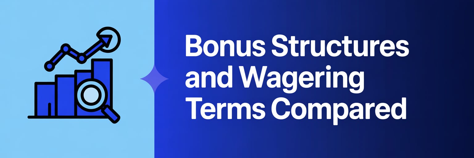 Bonus Structures and Wagering Terms Compared